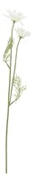 Artificial daisy silk flower white 56 cm decorative bouquet flower