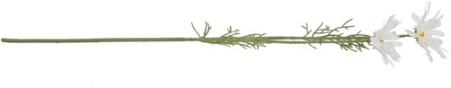 Artificial daisy silk flower white 56 cm decorative bouquet flower-2