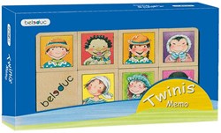 Beleduc memory game educational Twinis Memo cardboard