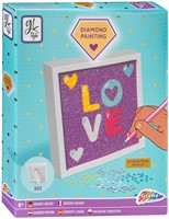 Diamond painting in fotolijst