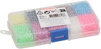 Creative Craft Group beads set jewelry making storage box 10 colors-2