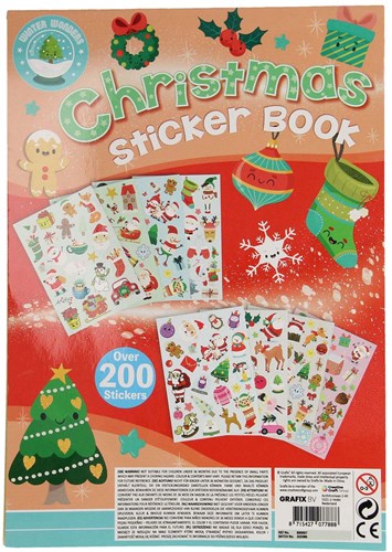 Creative Craft Group Christmas sticker book A4 crafting kids DIY-2