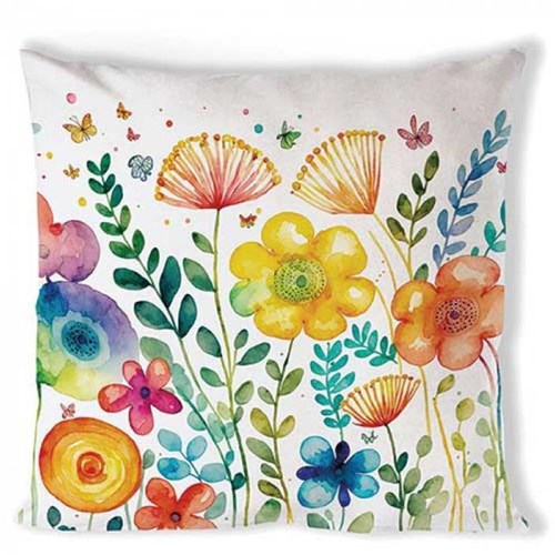 Ambiente cushion cover decorative pillow cotton 40x40cm multicolour floral