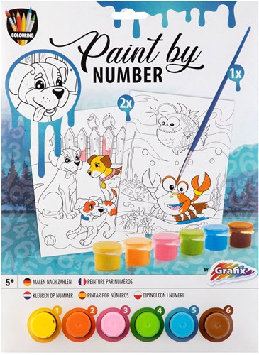 Schilderen op Nummer - Dieren-2