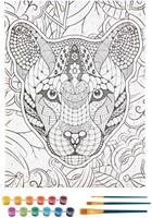 Schilderen op Nummer Canvas - Tijger-2