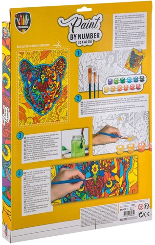 Schilderen op Nummer Canvas - Tijger-3
