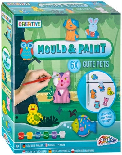 Gips Gieten en Schilderen - Lieve Dieren