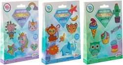 Creative Craft Group diamond painting stickers craft set - 12 pieces