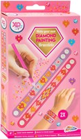 Grafix diamond painting bracelet craft set pink - creative toy