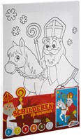 Sinterklaas Canvas Schilderen Op Nummer-3