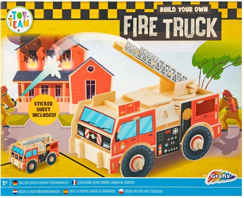 Creative Craft Group wooden 3D vehicle construction kit toy-2
