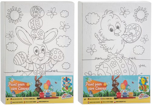 Creative Craft Group canvas painting Easter craft set for kids