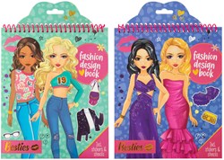 Fashion design book creative toy for kids and teens