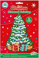 Diamond painting Kerst met XL stenen-2