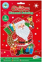 Diamond painting Kerst met XL stenen-3