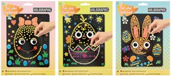 Grafix craft set Easter holographic dot art 22x18cm