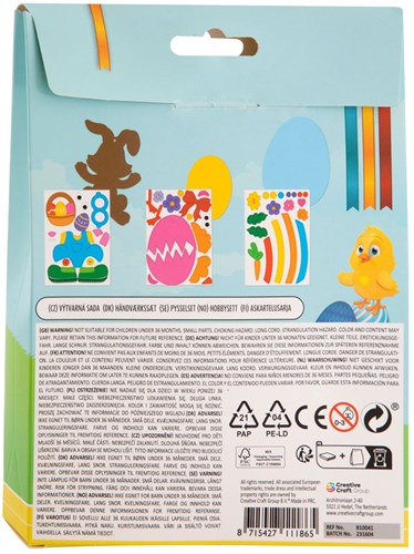 Easter hangers craft set paper crafting for kids Easter-2