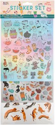 Creative Craft Group cat sticker set - 100 pieces - craft fun