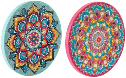 Diamond Painting Mandala Canvas, 30cm-3