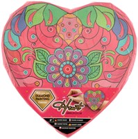 Creative Craft Group diamond painting heart canvas craft set 29x29 cm-3