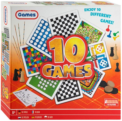 Creative Craft Group board games box classic 10-in-1 games set