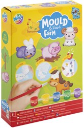 Creative Craft Group plaster farm animals craft set painting