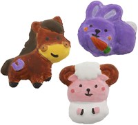 Creative Craft Group plaster farm animals craft set painting-3