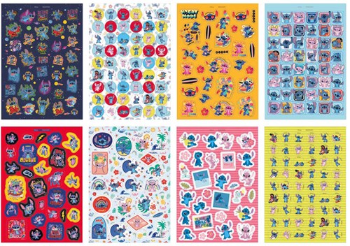 Creative Craft Group sticker book Glitter A5 Stitch for kids-2