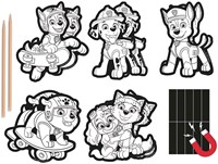 Bambolino Toys Paw Patrol magnets toy set 10 pieces multi color-2