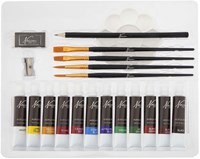 Aquarel Art Verf- en Tekenset, 21dlg.-2