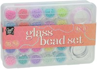 Glaskralen, 25 kleuren