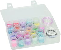 Glaskralen, 25 kleuren-3
