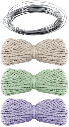 Macrame Flessen Decoreren met Bloemen-2
