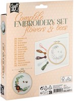 Borduurset Bloemen & Bijtjes-2