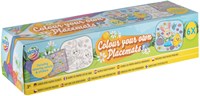Placemats Kleuren Pasen met Kleurpotloden & Stickers, 6st.