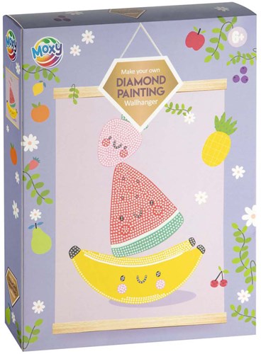 Creative Craft Group diamond painting velvet wall hanging fruit set
