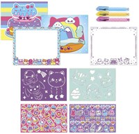 Creative Craft Group activity pad Mini MyMy with gel pens and stickers-2