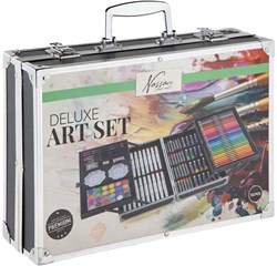 Creative Craft Group painting case drawing set - 132-piece art kit for kids