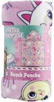 Creative Craft Group Gabby's Dollhouse beach poncho 60x60cm bath cape