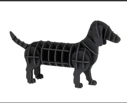 FRIDOLIN 3D Paper Model - Dachshund