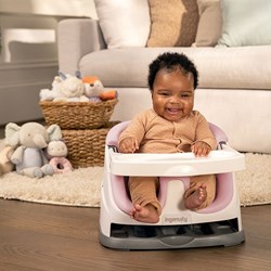 Ingenuity baby seat 2-in-1 booster Peony white pink comfortable