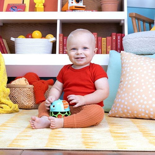 Oball musical toy baby rattle with lights and sounds - colorful toy-3