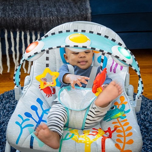 Baby Einstein baby rocker with lights and sound - baby swing multicolor