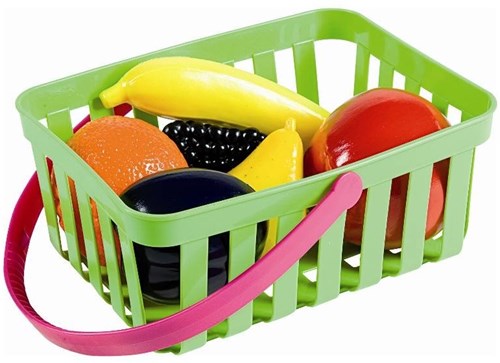 Androni Giocattoli toy fruit set shopping basket role play-2
