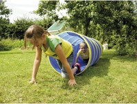 Eduplay crawl tunnel blue 295 cm - play tunnel for kids