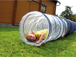 Eduplay crawl tunnel toy transparent 155 cm for children
