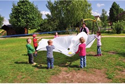 Eduplay parachute play mat 185 cm white - active outdoor toy