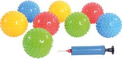 Eduplay porcupine balls set with pump - 25 pieces - sensory toy