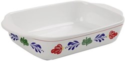 Boerenbont ceramic oven dish 30x20cm - ovenproof tableware
