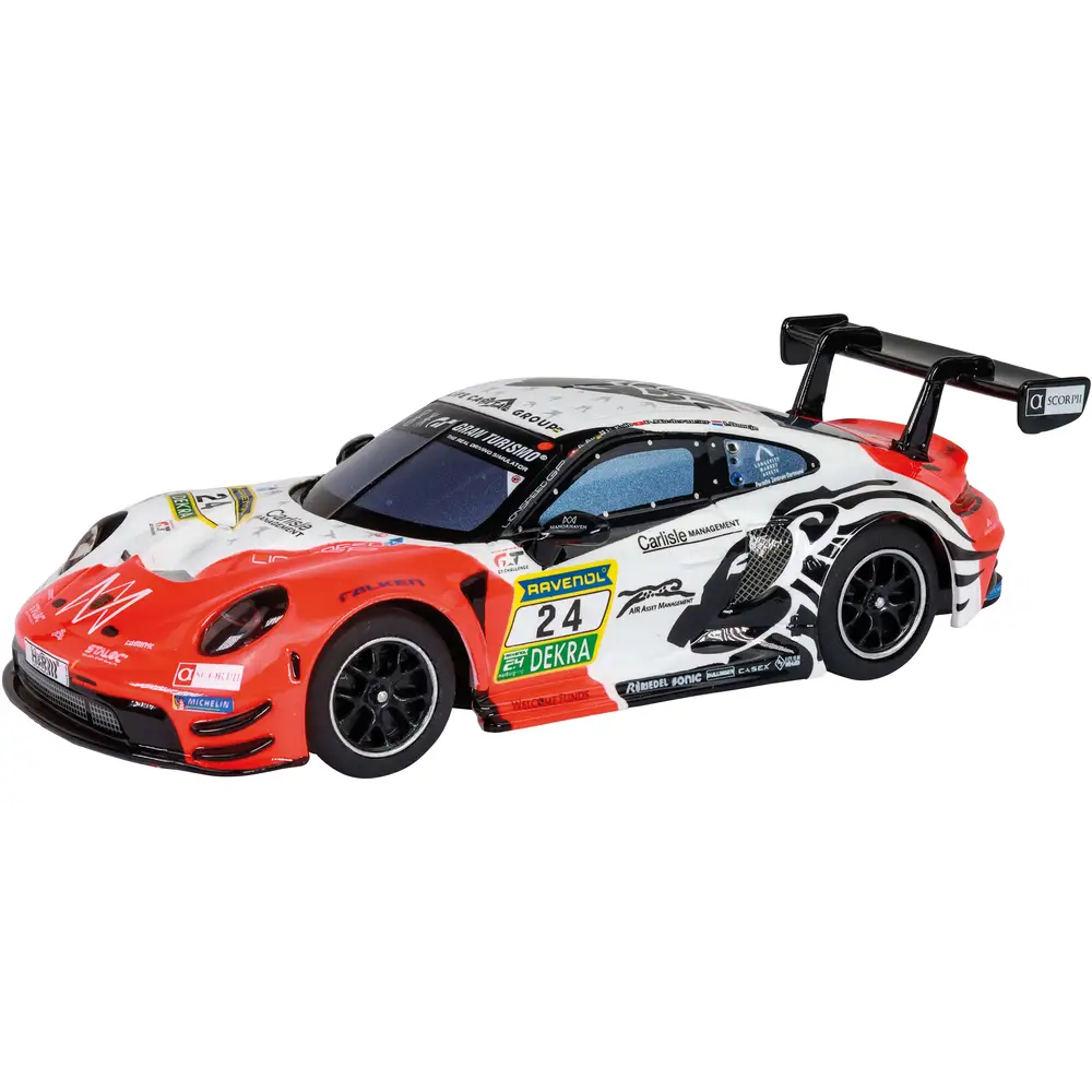 Carrera racing car Porsche 911 GT3 R Lionspeed GP remote 1:50 app